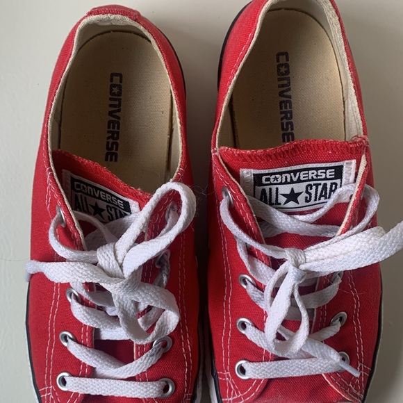 Converse All Star Red Low Top - Picture 6 of 7